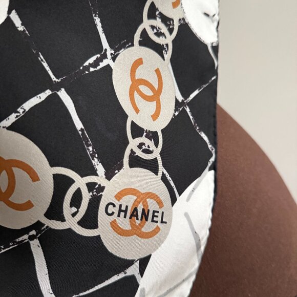 New Chanel Silk Scarf - Picture 7 of 16